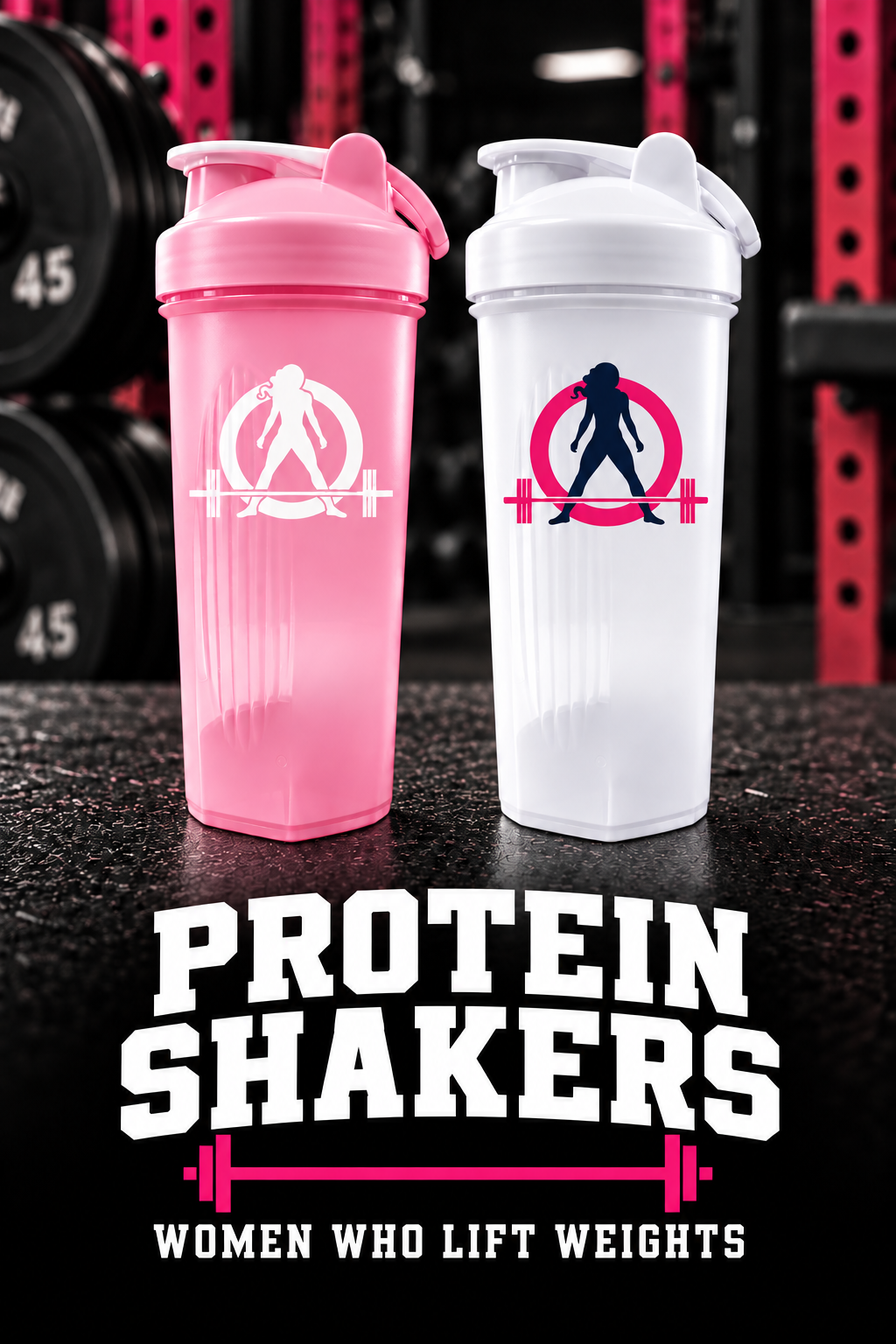 Protein Shakers — portrait WWLW collection cover with title below the bottles