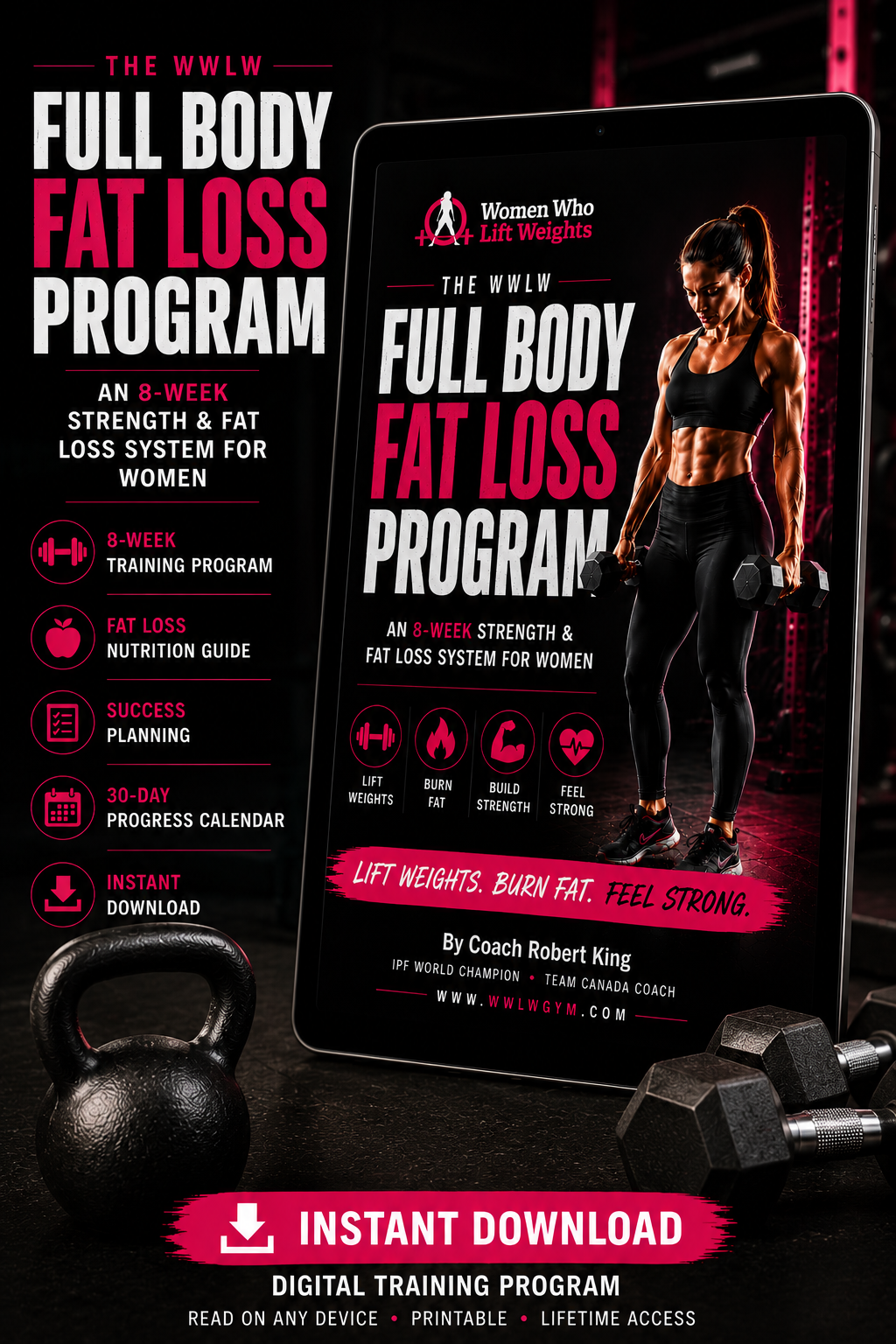 Full Body Fat Loss Program An 8-Week Strength & Fat Loss System for Women