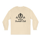 WWLW Barbell Club - Unisex Long Sleeve T-Shirt - Black Logo