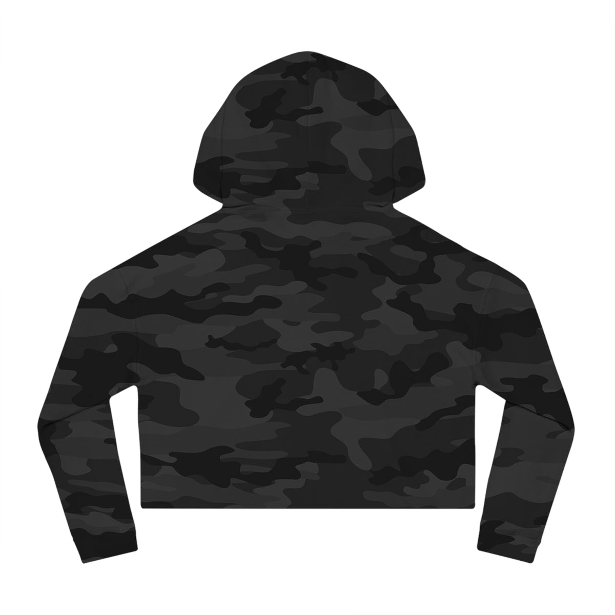 Bench Press. - Cropped Hooded Sweatshirt