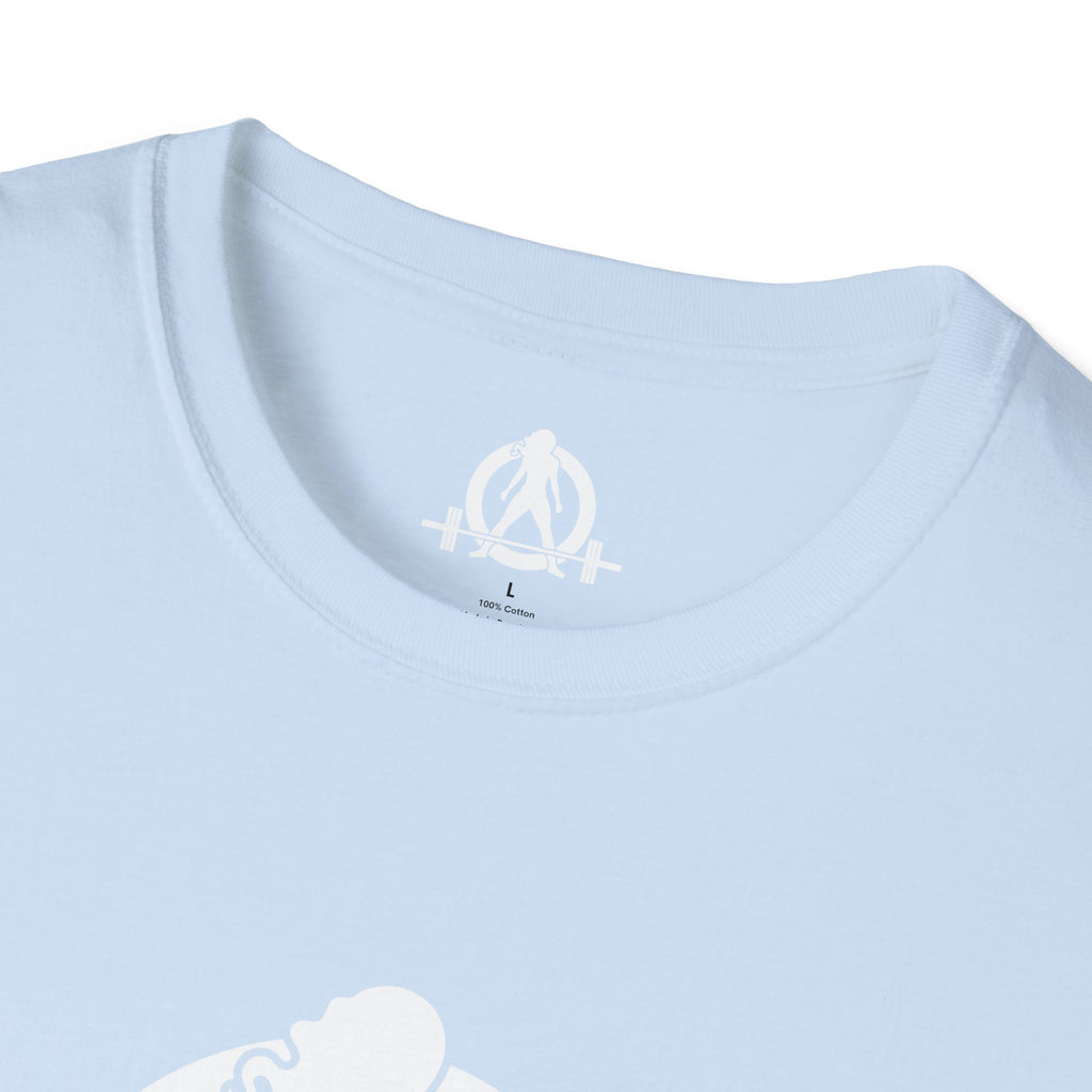 The Bar Is Loaded -  Unisex Softstyle T-Shirt - White Logo