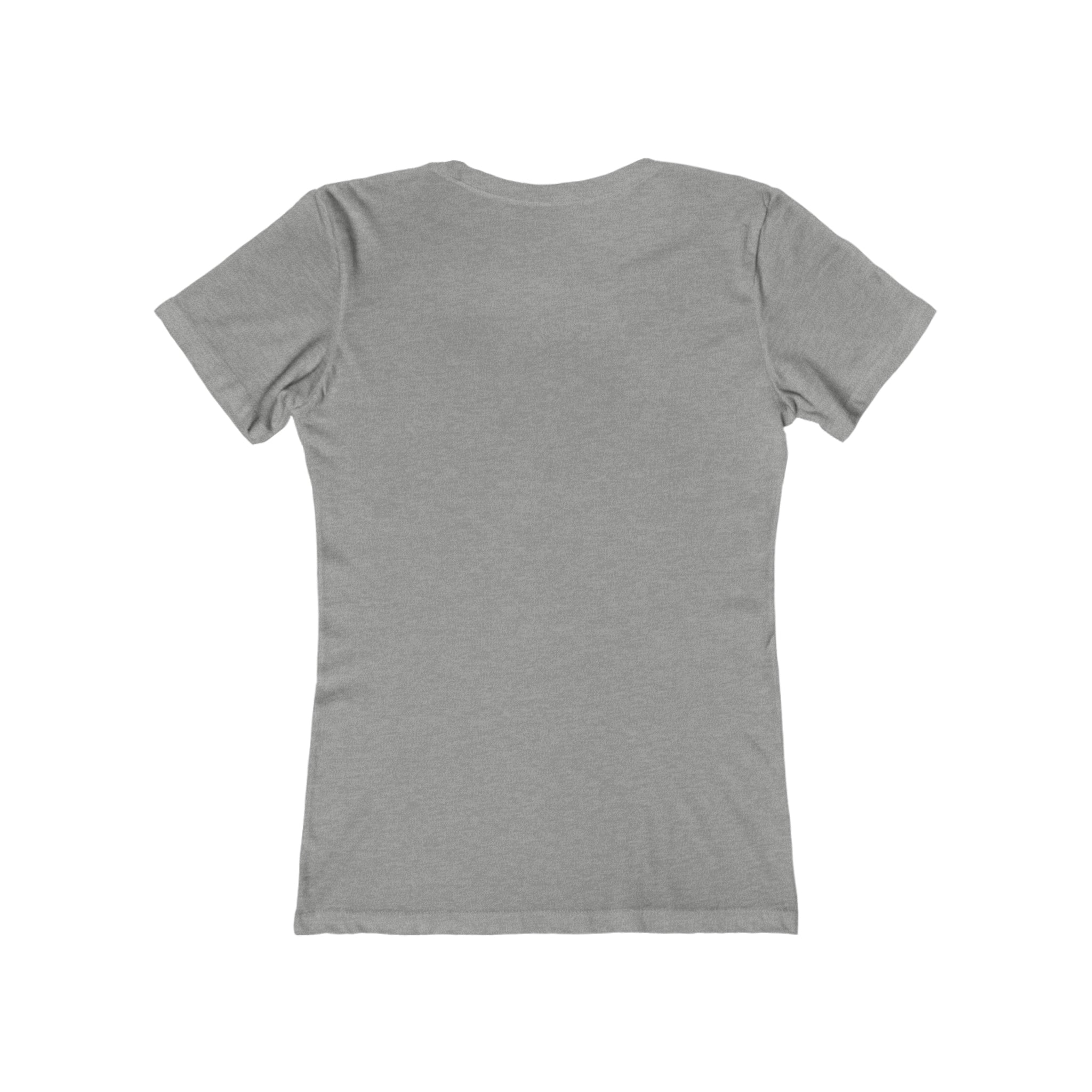 Women's The Boyfriend Tee - UK Light Logo - Plain Back