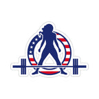 USA Logo - Kiss-Cut Stickers - USA Dark Logo