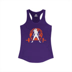 Halloween Graveyard - Women's Ideal Racerback Tank - Plain Back