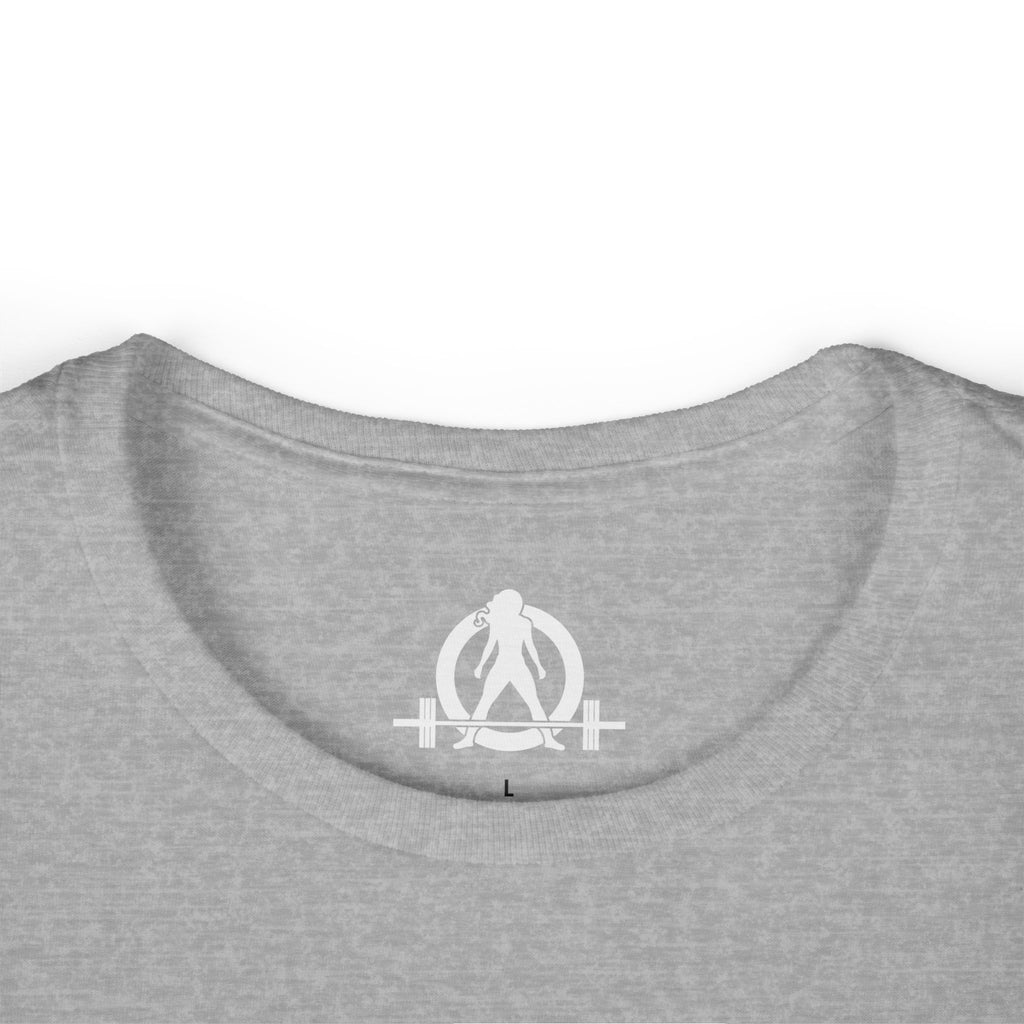 WWLW Barbell Club - Women's Softstyle Tee - White Logo