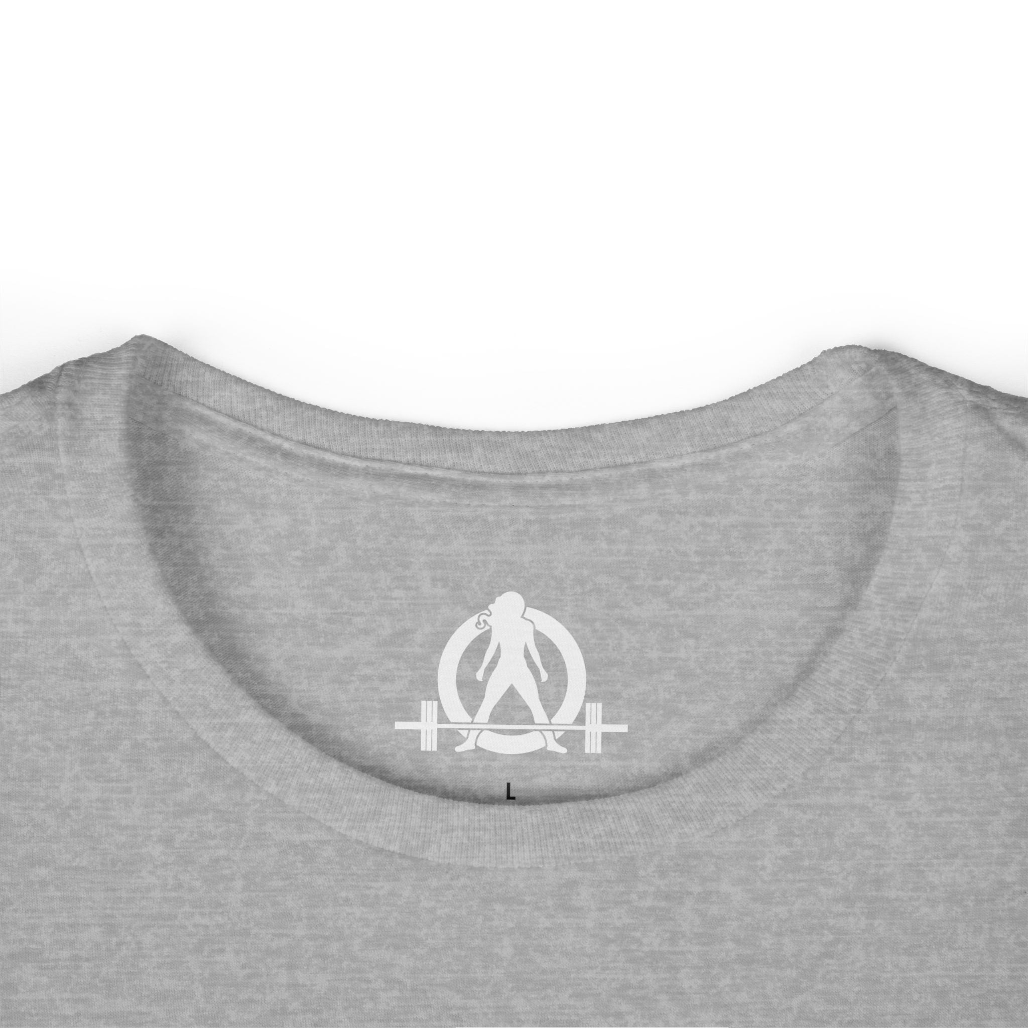WWLW Barbell Club - Women's Softstyle Tee - White Logo