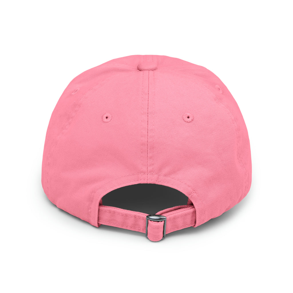 Unisex Distressed Cap - Classic Color Logo