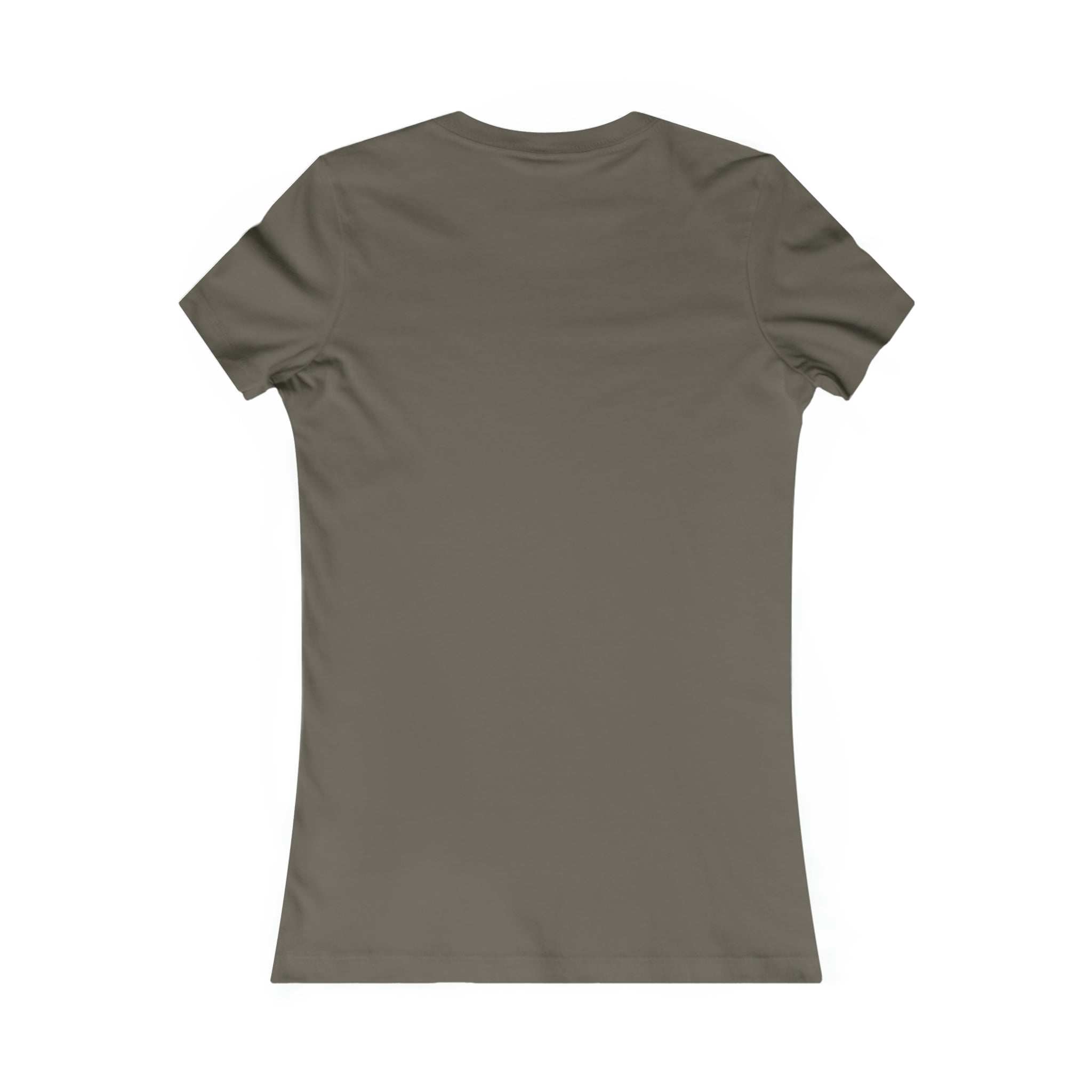 Iron Sharpens Iron - Women's Favorite Tee - White Logo - Plain Back