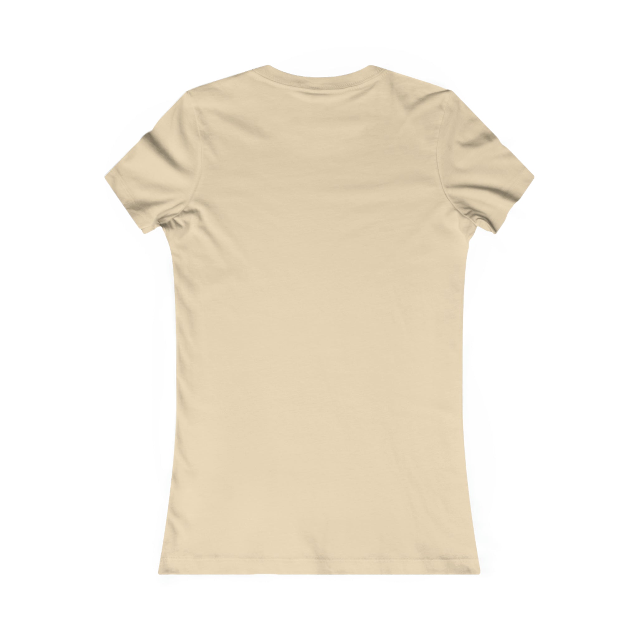 Iron Sharpens Iron - Women's Favorite Tee - White Logo - Plain Back