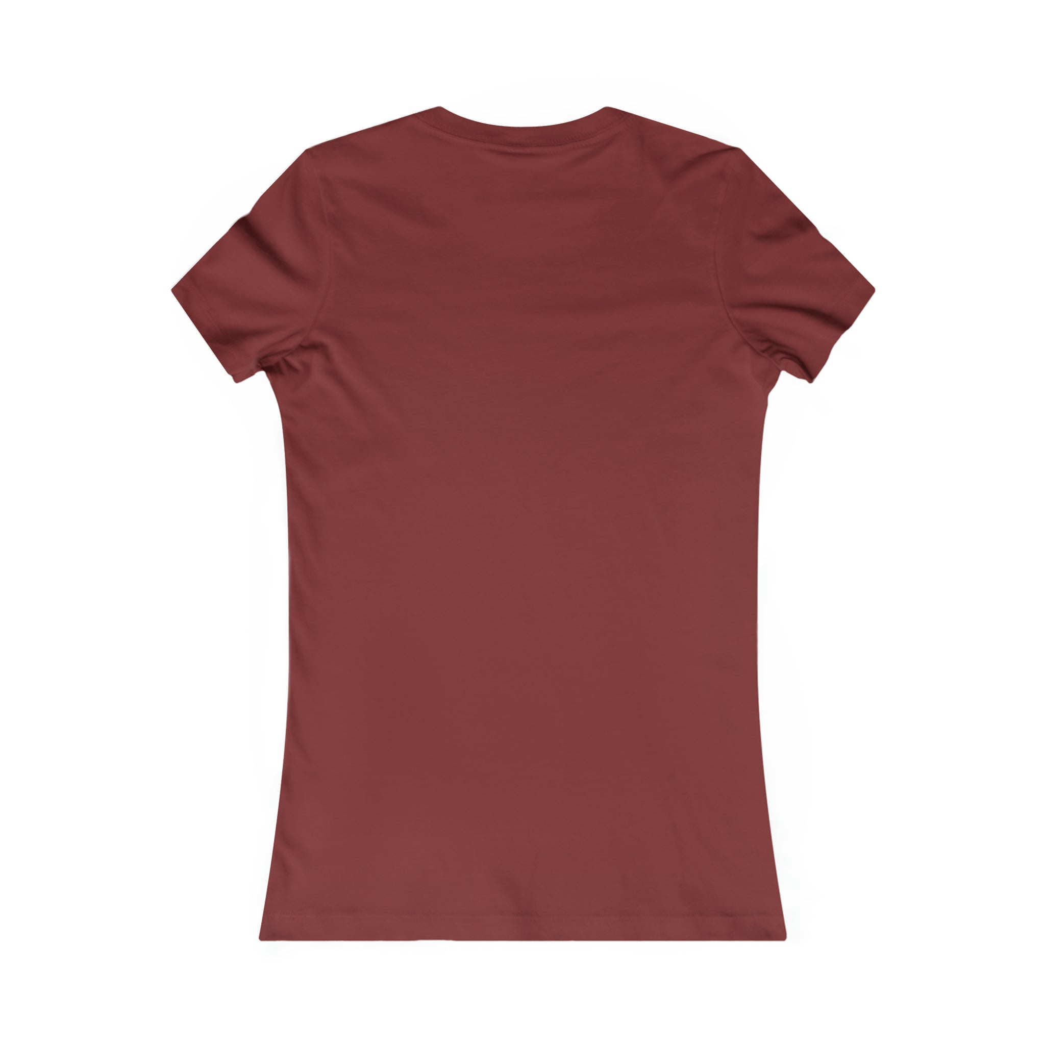 Iron Sharpens Iron - Women's Favorite Tee - White Logo - Plain Back