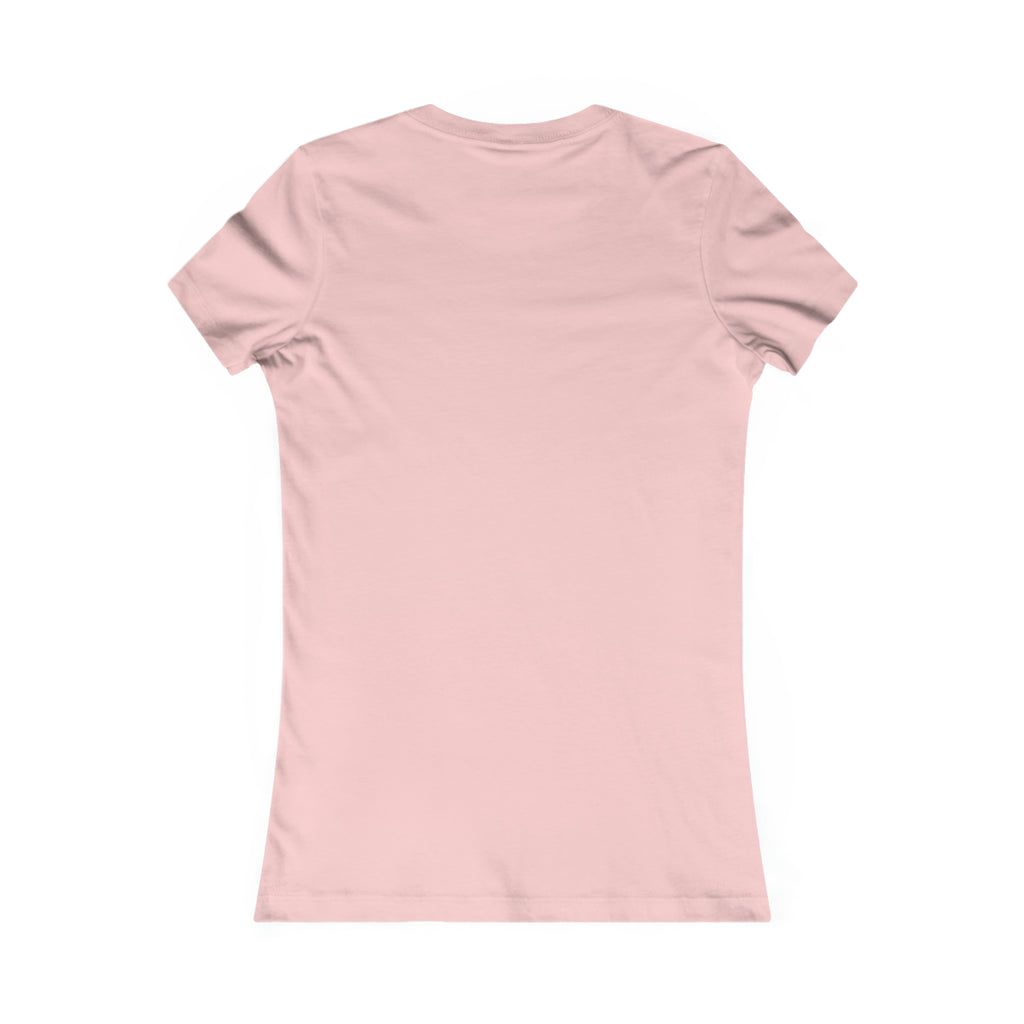 Iron Sharpens Iron - Women's Favorite Tee - White Logo - Plain Back