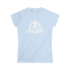 Grandma Lifts - Women's Softstyle Tee - White Logo Front & Back