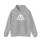 Everything Hurts & I'm Hungry  - Unisex Heavy Blend Hooded Sweatshirt  - White Print Front & Back