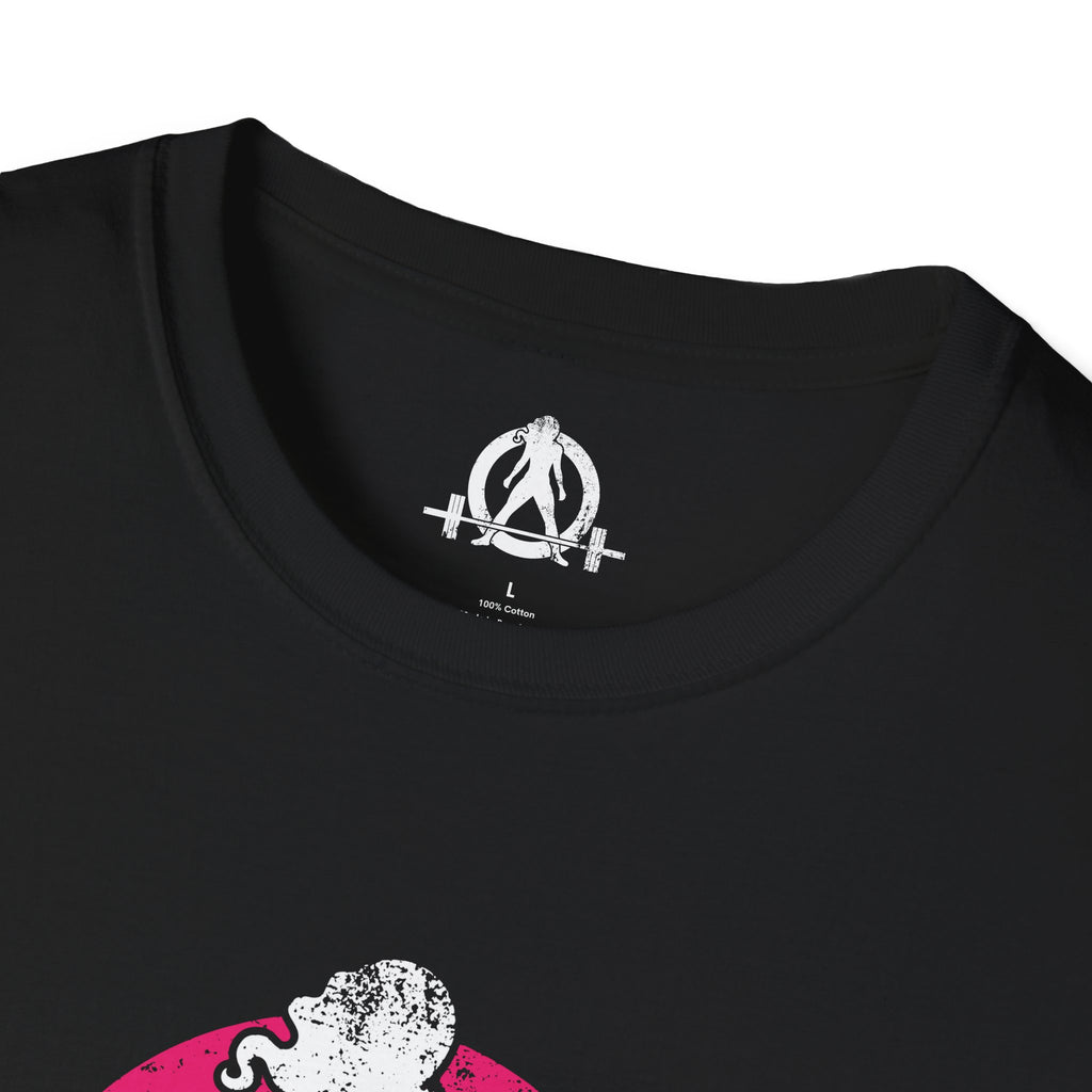 WWLW Unisex Softstyle T-Shirt - Color Distressed Logo - Plain Back