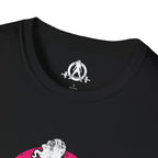 WWLW Unisex Softstyle T-Shirt - Color Distressed Logo - Plain Back
