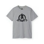 Distressed - Unisex Ultra Cotton Tee - Black Logo