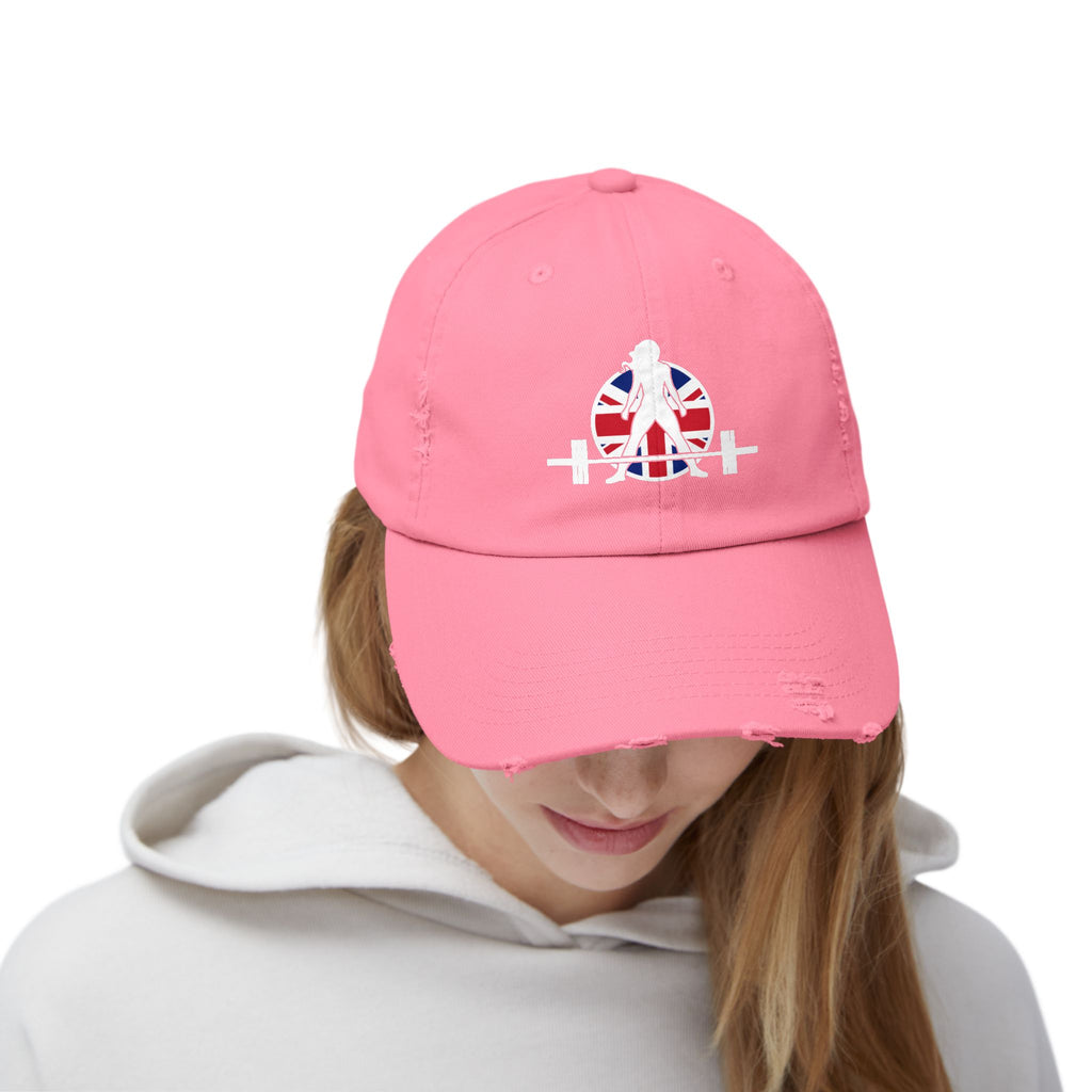 WWLW UK Logo - Unisex Distressed Cap