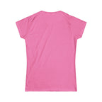 I Could Squat You - Women's Softstyle Tee - Black - Front Print Plain Back