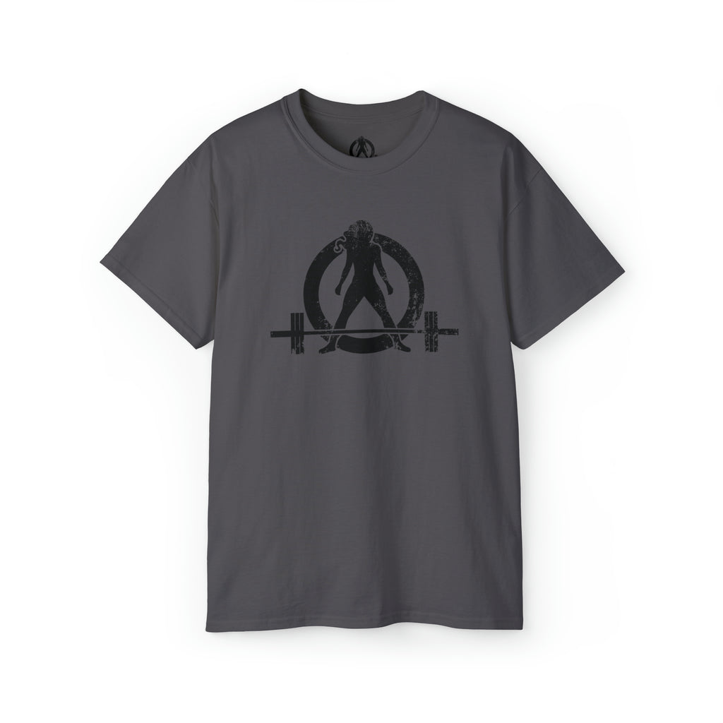 Distressed - Unisex Ultra Cotton Tee - Black Logo