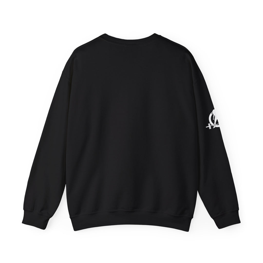 Dare To Be Different - Flex - Unisex Heavy Blend™ Crewneck Sweatshirt - Front  Logo Plain Back