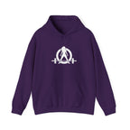 Goal Weight Strong AF - Unisex Heavy Blend Hooded Sweatshirt  - White Logo Front & Back