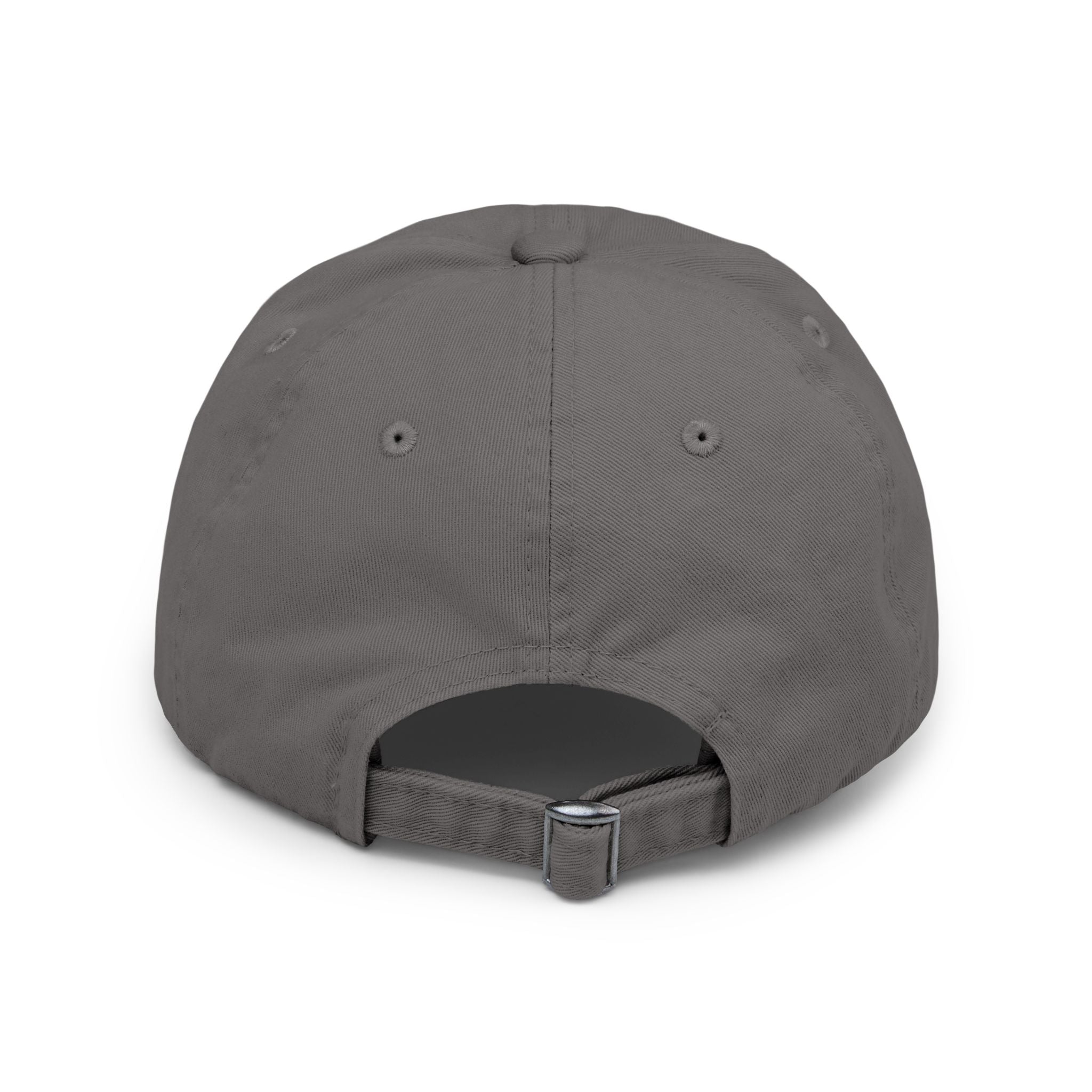 Coffee & Barbells - Unisex Distressed Cap - White Logo
