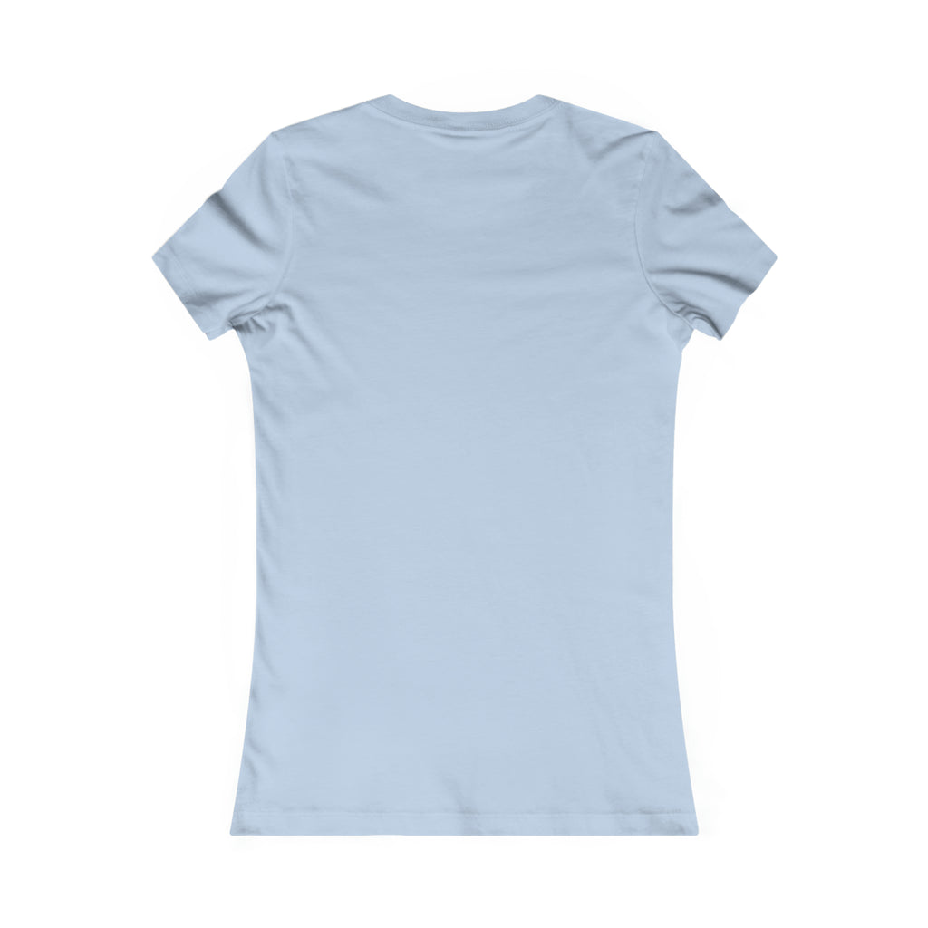 Iron Sharpens Iron - Women's Favorite Tee - Black Logo - Plain Back