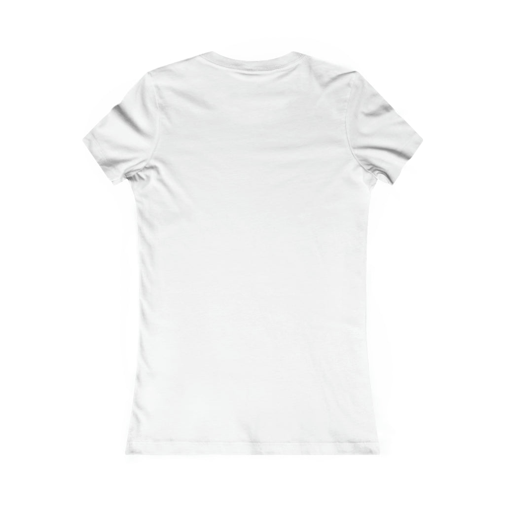 Iron Sharpens Iron - Women's Favorite Tee - Black Logo - Plain Back