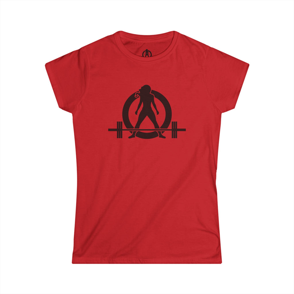 45 + 45 = 135 V1 - Women's Softstyle Tee - Black Logo on Front & Back