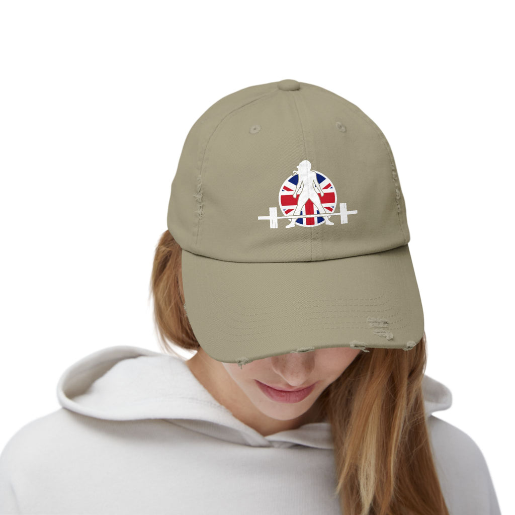 WWLW UK Logo - Unisex Distressed Cap