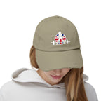 WWLW UK Logo - Unisex Distressed Cap