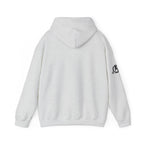 Lift Heavy Pet Cats – Unisex Heavy Blend™ Hooded Sweatshirt (Black Logo) 🏋️‍♂️🐱
