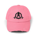 WWLW Unisex Distressed Cap - Classic Black Logo