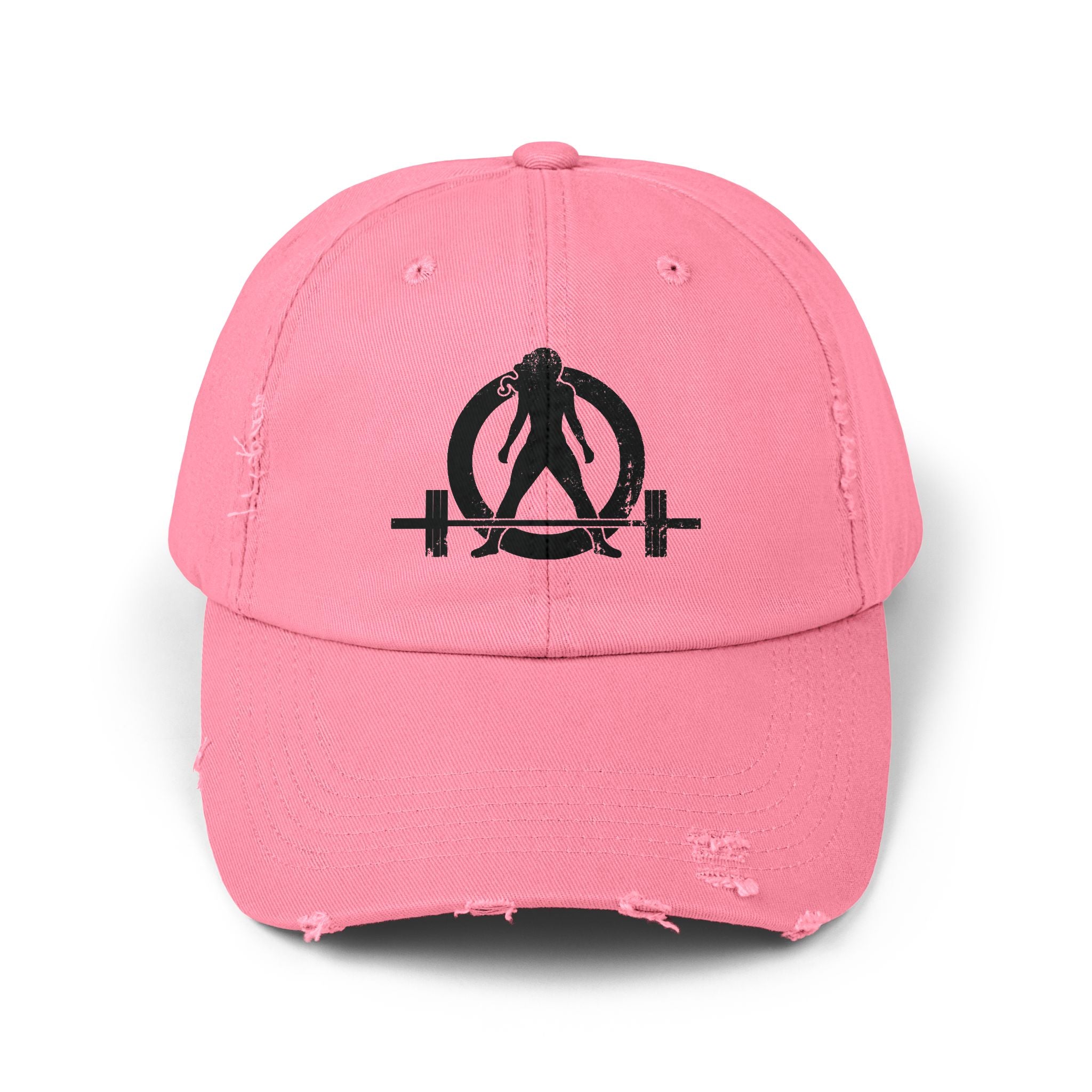 WWLW Unisex Distressed Cap - Classic Black Logo