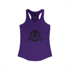 WWLW Distressed Black Logo - Racer Back Tank Top (Best Seller)