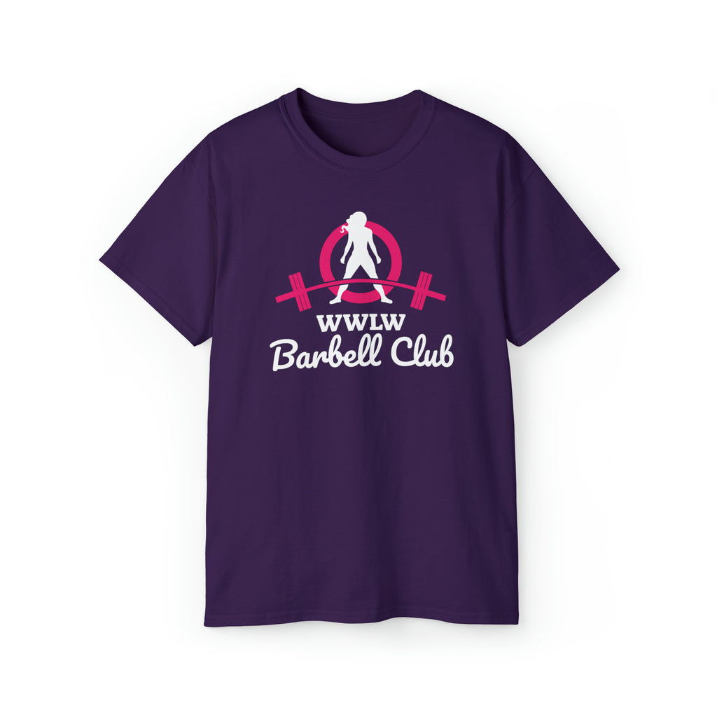 Barbell Club - Unisex Ultra Cotton Tee - Colored Logo Dark