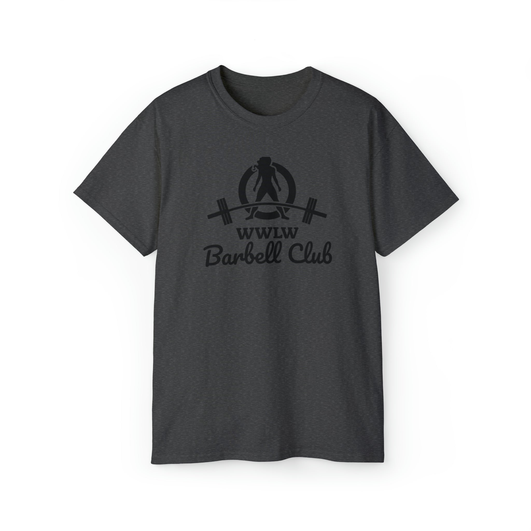Barbell Club - Unisex Ultra Cotton Tee - Black Logo