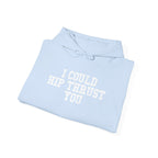 WWLW “I Could Hip Thrust You” Hoodie - Front White Logo Plain Back