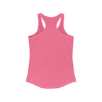 I Could Hip Thrust You - Women's Ideal Racerback Tank - Black Distressed Front