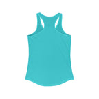 I Could Hip Thrust You - Women's Ideal Racerback Tank - Black Distressed Front