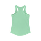 I Could Hip Thrust You - Women's Ideal Racerback Tank - Black Distressed Front