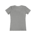Barbell Club - Women's The Boyfriend Tee - White Logo