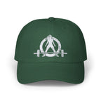 Classic Dad Cap - White Distressed Logo