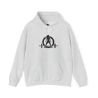 45 + 45 = 135 - Unisex Heavy Blend Hooded Sweatshirt  - Black Logo
