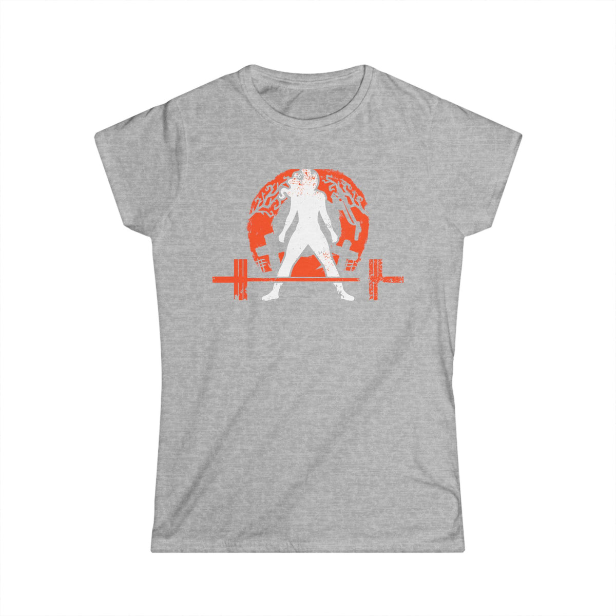 Women's Softstyle Tee - WWLW Halloween - Front Dark Logo Plain Back