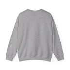 Distressed Logo - Unisex Heavy Blend™ Crewneck Sweatshirt - White Logo
