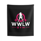 WWLW Gym Tapestry — Black