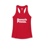 Bench Press. - Women's Ideal Racerback Tank