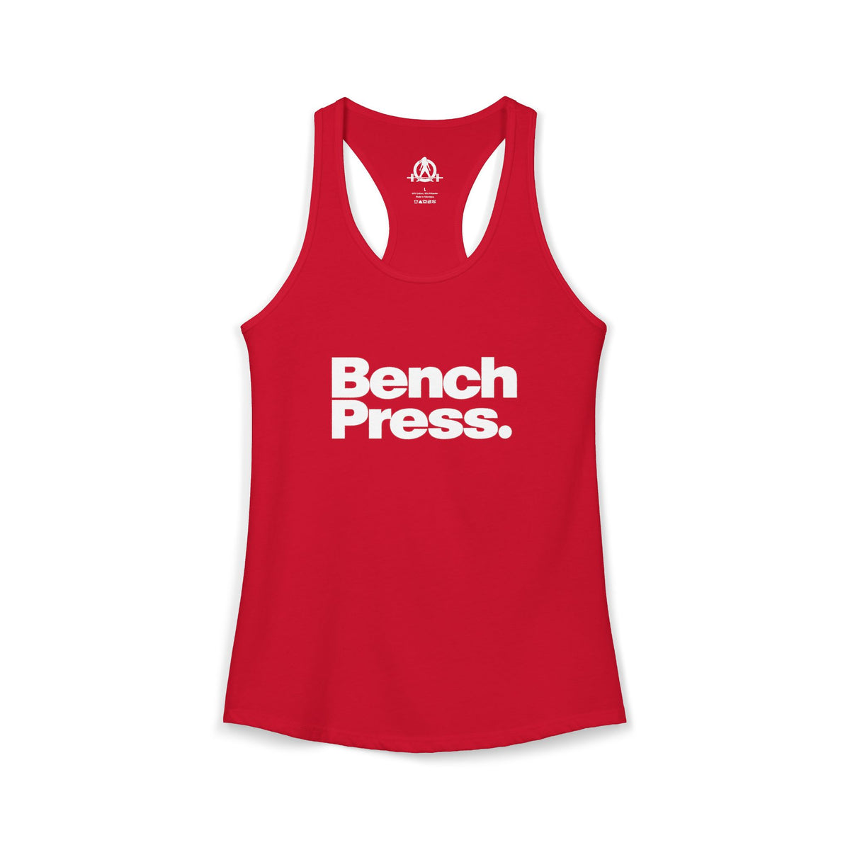 Bench Press. - Women's Ideal Racerback Tank