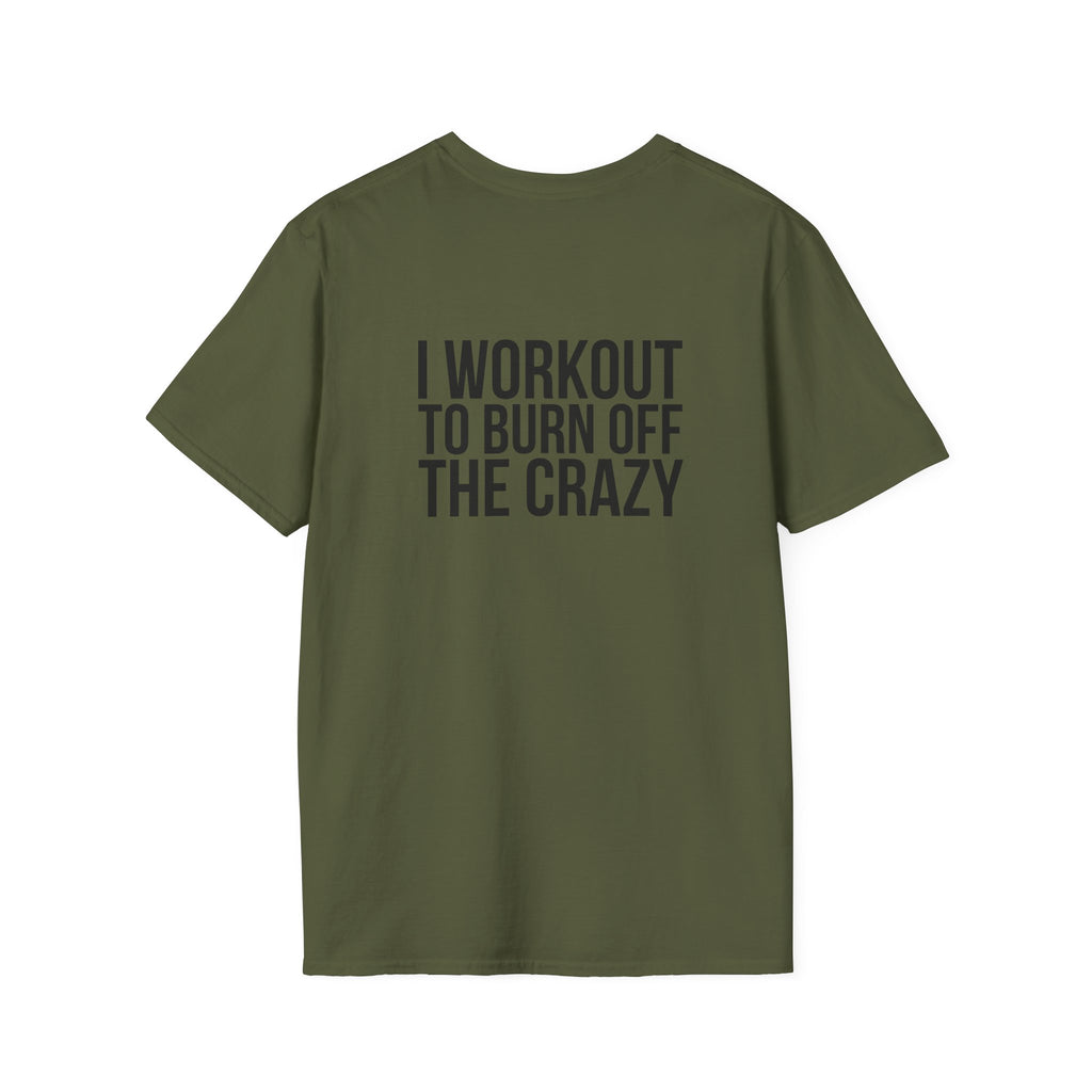 Cardio? Lift Weights Faster - Unisex Softstyle T-Shirt - Front Logo